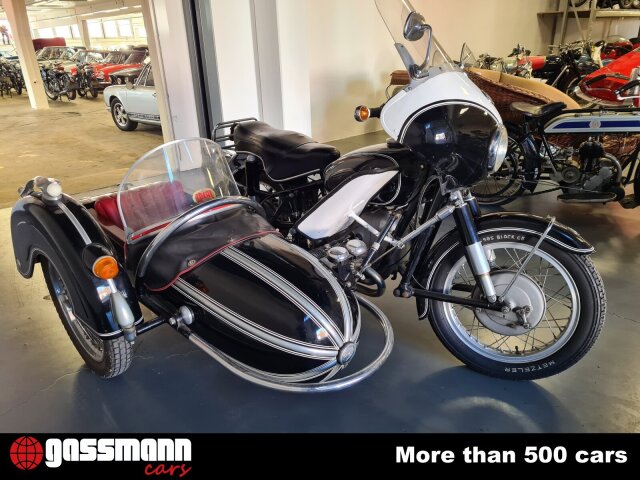 BMW R 69S mit Beiwagen 