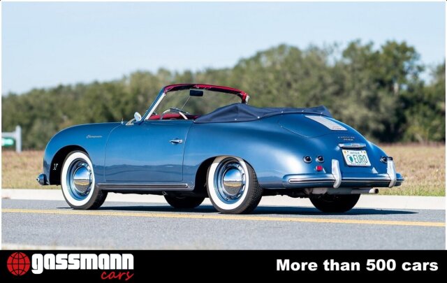 Porsche 1956 Porsche 356 A \'European\' Cabriolet, 