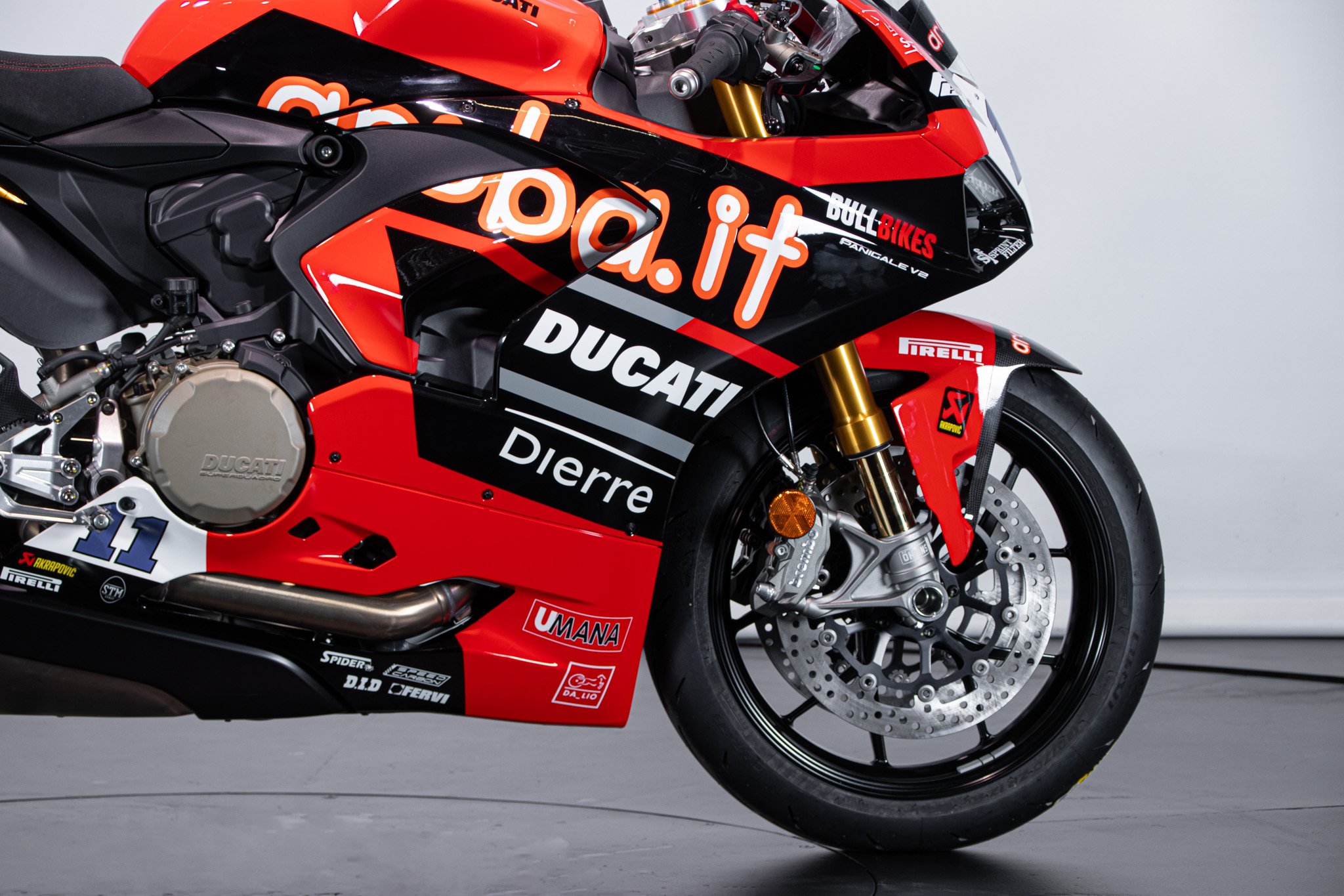 Ducati PANIGALE V2 BULEGA 2023 WORLD CHAMPION REPLICA 